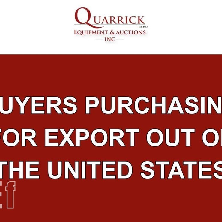 BUYER'S PURCHASING FOR EXPORT OUT OF THE UNITED ST