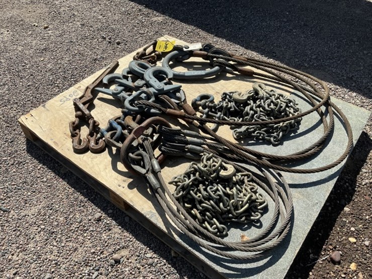 pallet-of-asst-chains-&-lifting-cables-image-2