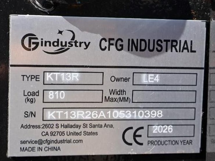 2026-cfg-industrial-kt13r-mini-excavator,-gasoline-engine,-unused-image-2
