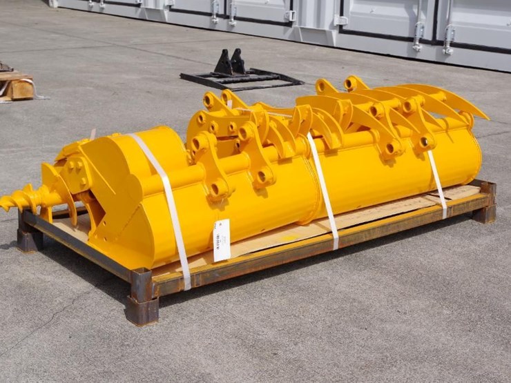 [8]-future-mini-excavator-attachments,-fits-cat-301:-rake,-ripper,-grabber,-16"-&-12"-augers,-32"...-image-1