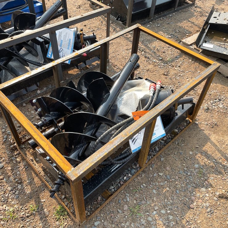 #2057 • 2026 Mower King Skid Steer Auger