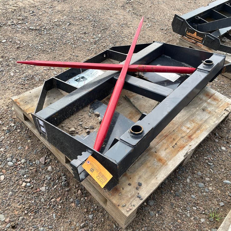 #2032 • 2026 Unused Land Honor Skid Steer Bale Spear Attachment
