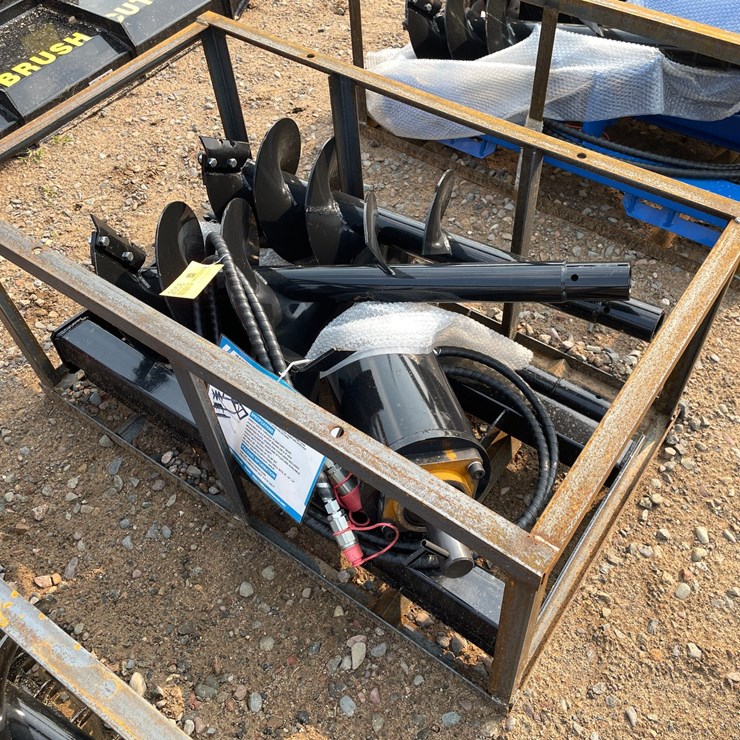 #2058 • 2026 Mower King Skid Steer Auger