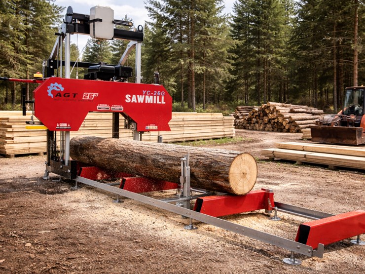 2026-agt-industrial-15hp-portable-horizontal-sawmill,-m/n-yc-26g,-unused-image-1