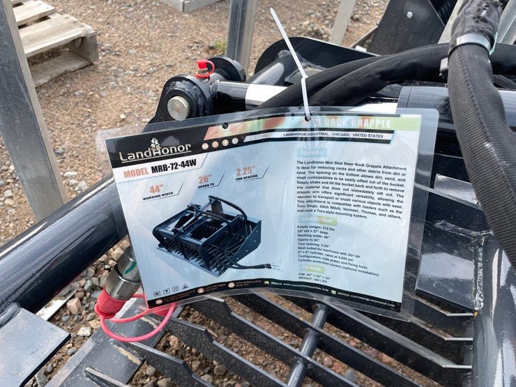 #2029-•-2026-unused-land-honor-mini-skid-steer-grapple-bucket-image-6