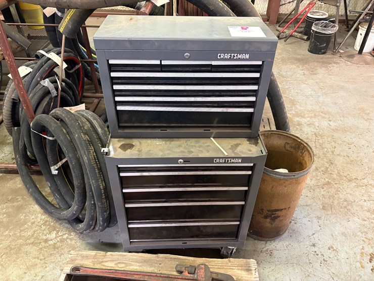 craftsman-2-tier-rolling-toolbox,-12-drawer-image-1