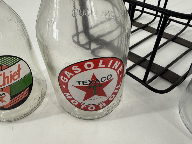 #1000-•-vintage-glass-oil-bottles-with-metal-carrier-image-10