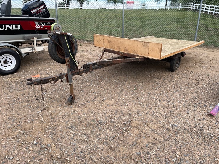 #1314-•-homemade-utility-trailer-(no-title)-**sells-bill-of-sale**-image-1