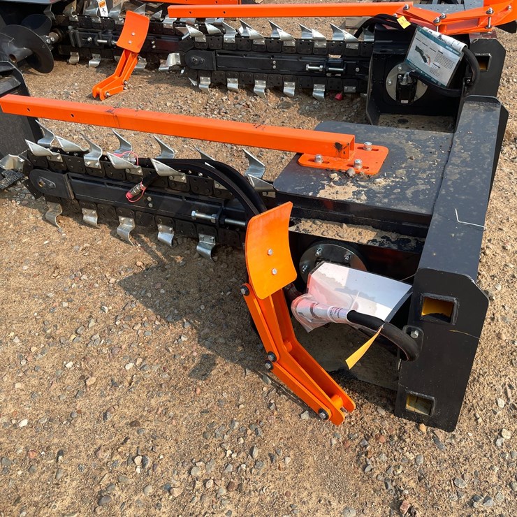 #2078 • 2026 Wolverine Skid Steer Trencher Attachment