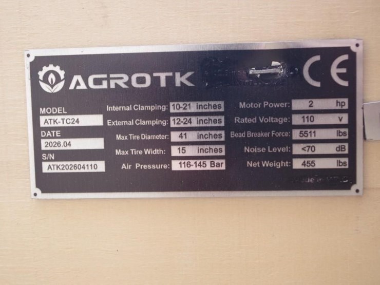 2026-agt-industrial-tire-changer-machine,-m/n-atk-tc24,-unused-image-5