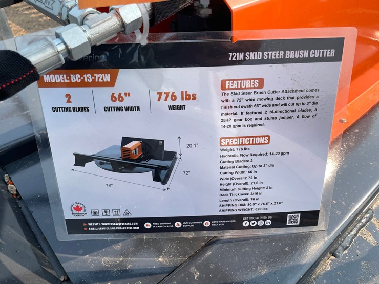 #2087-•-2026-wolverine-skid-steer-brush-cutter-attachment-image-6