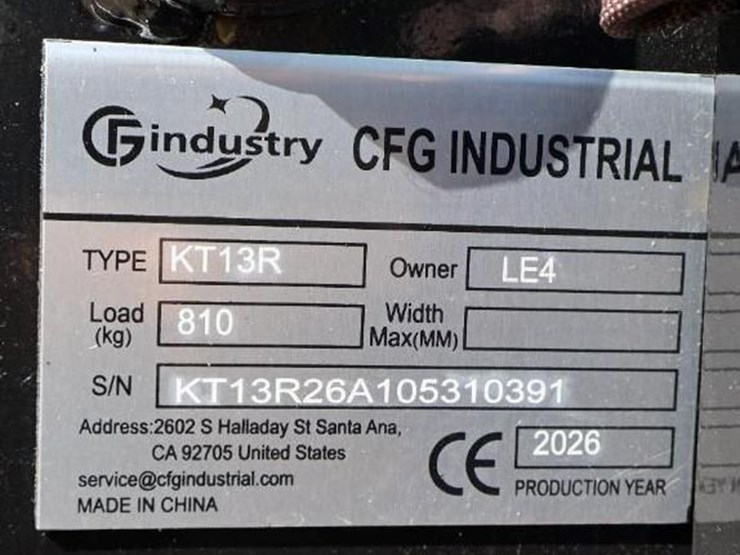 2026-cfg-industrial-kt13r-mini-excavator,-gasoline-engine,-unused-image-2