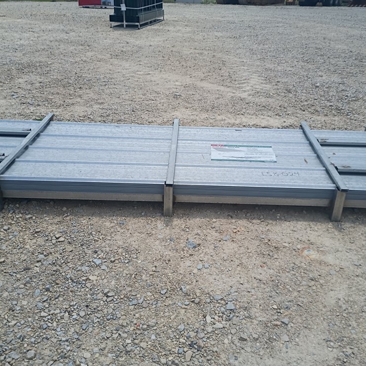 #L58-024 • KJ 10' Galvalume Corrugated Steel Panels