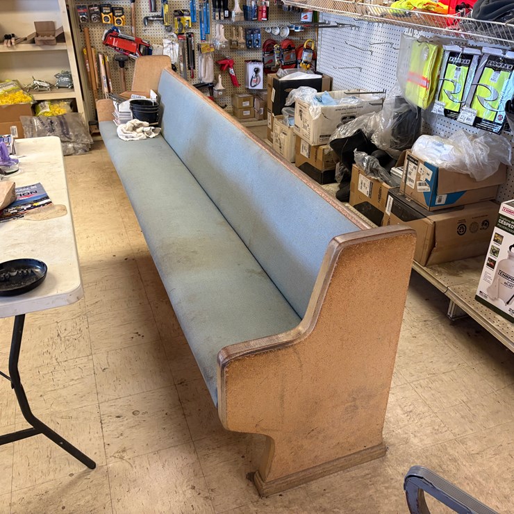 (2) 10’L church pews