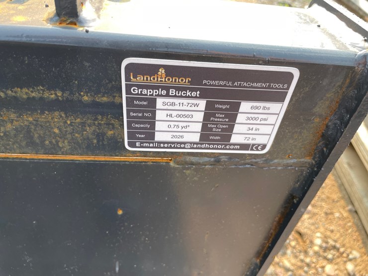 #2010-•-2026-unused-land-honor-hydraulic-grab-bucket-attachment-image-7