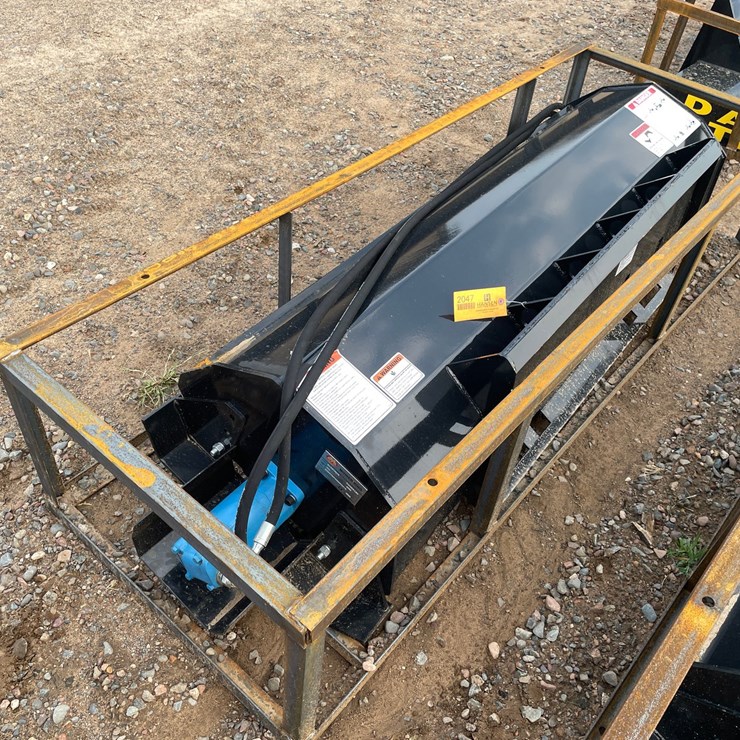 #2047 • 2026 Mower King Skid Steer Rotary Tiller