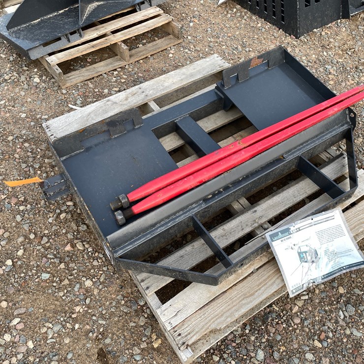 #2025 • 2026 Unused Land Honor Skid Steer Bale Spear Attachment