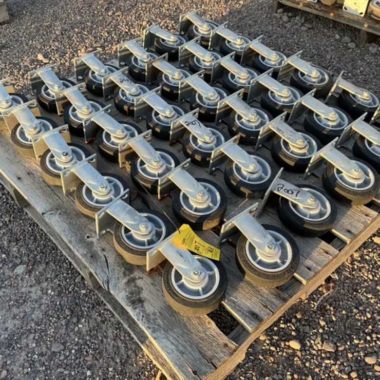 PALLET OF CASTOR WHEELS