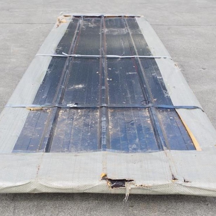 [50] FUTURE Galvalume Steel Siding / Roofing Panels, Approx. 12' x 3', M/N FTH50, Unused