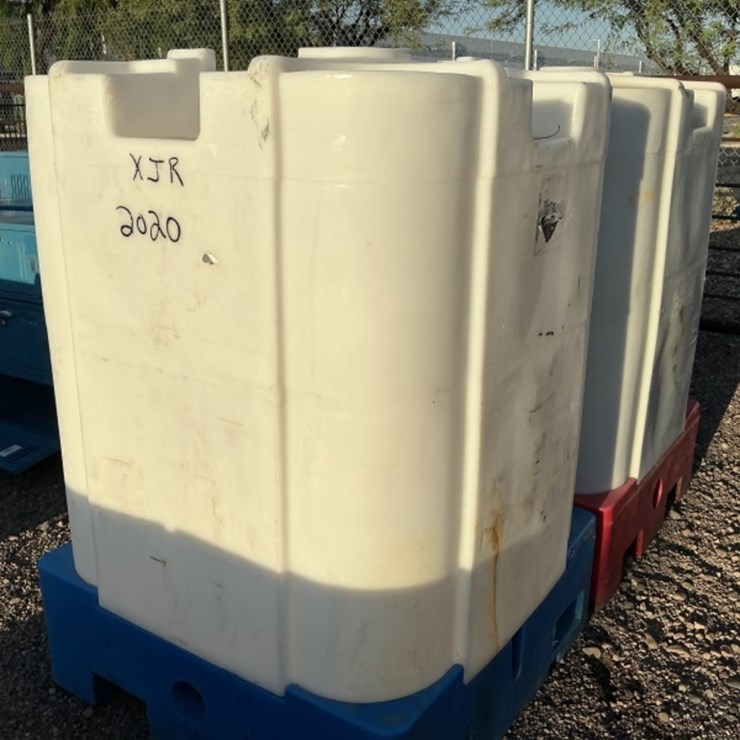 (2) 330GAL PLASTIC TOTES