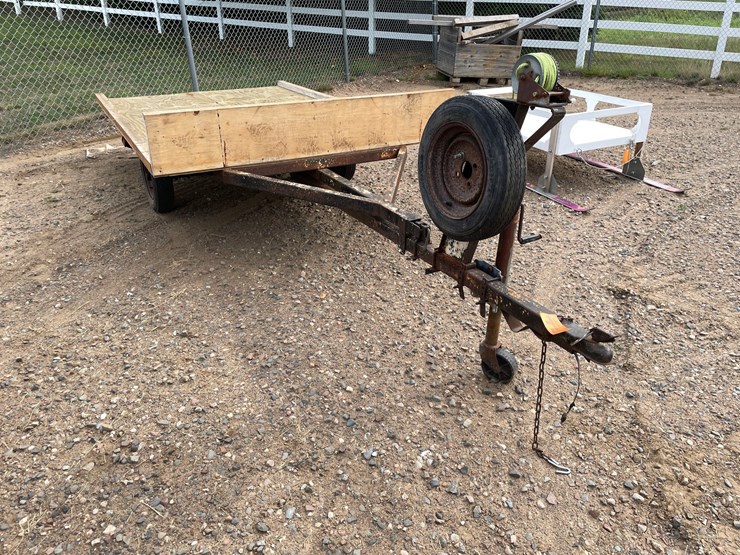 #1314-•-homemade-utility-trailer-(no-title)-**sells-bill-of-sale**-image-4