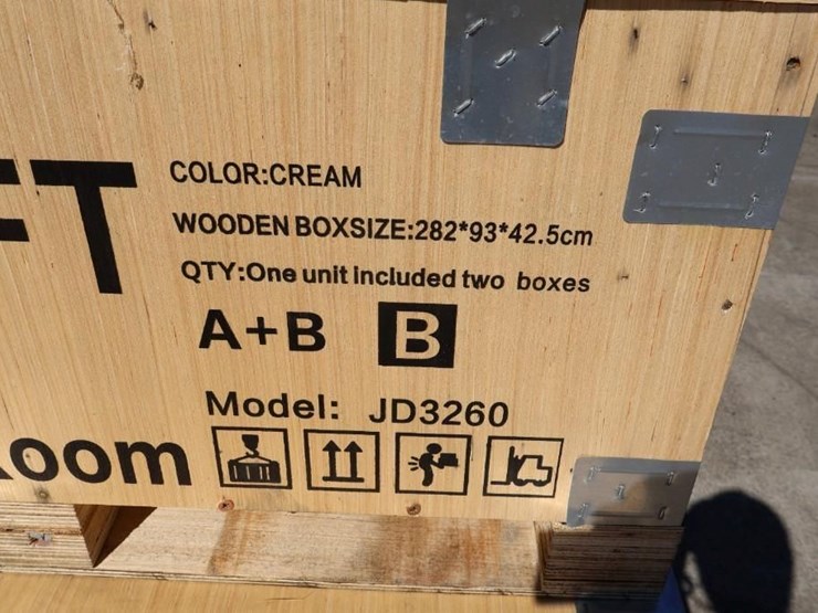 aboss-60'-x-32'-metal-garden-tool-room/-shed,-cream,-m/n-jd3260,-unused-image-7