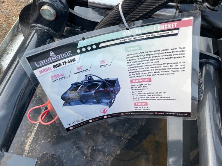 #2035-•-2026-unused-land-honor-mini-skid-steer-grapple-bucket-image-6