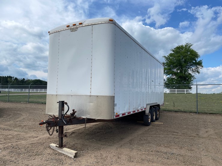 #1309-•-2007-ford-mobile-home-mfg.-enclosed-trailer-(has-mn-title)-image-1