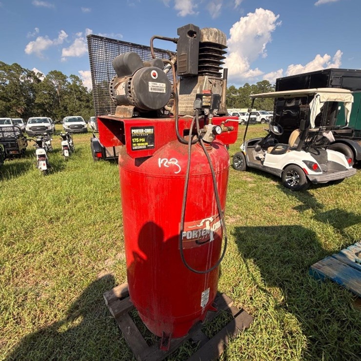 123 - PORTER CABLE JET STREAM AIR COMPRESSOR