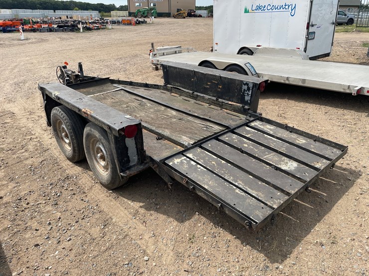 #1311-•-flatbed-trailer-(no-title-parts-only-trailer)-image-2