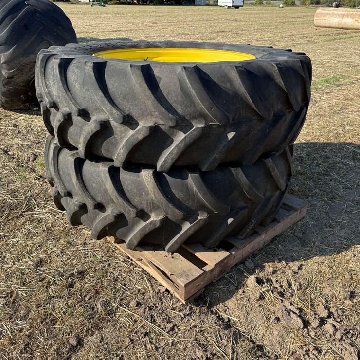 480/70R38 Tires on Rims