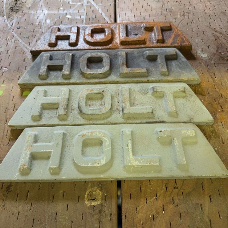 John Deere Holt Fork Lift Badges