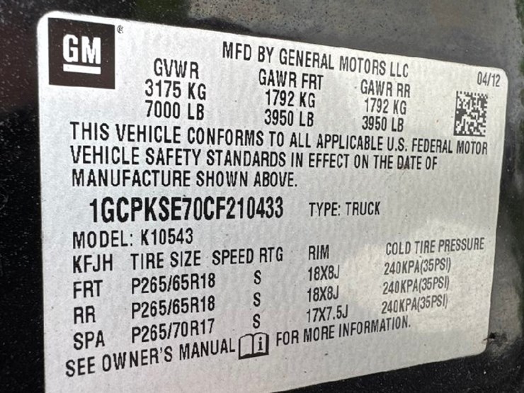 #301-•-2012-chevy-silverado-lt-pickup-truck-(has-wi-title)-(chilton,-wi)-image-64