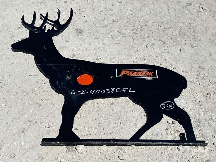 2026-pabreak-steel-buck-deer--shaped-shoot-target-image-1