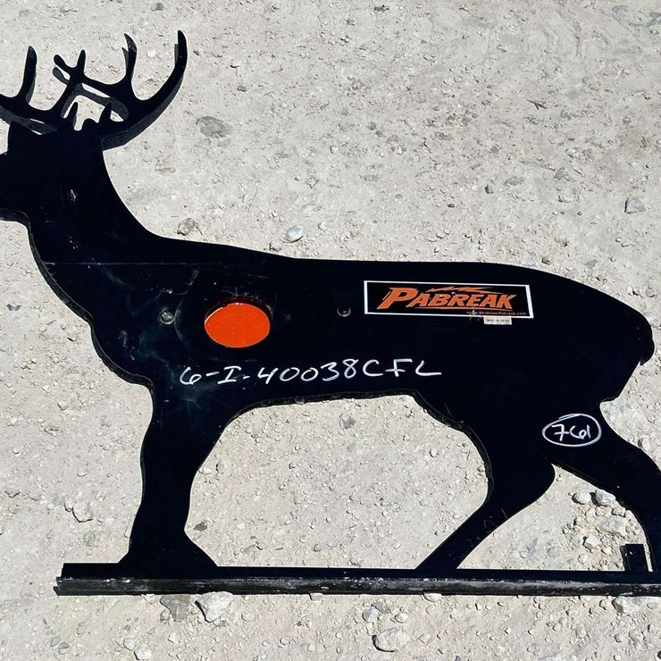 2026 Pabreak Steel Buck Deer- Shaped Shoot Target