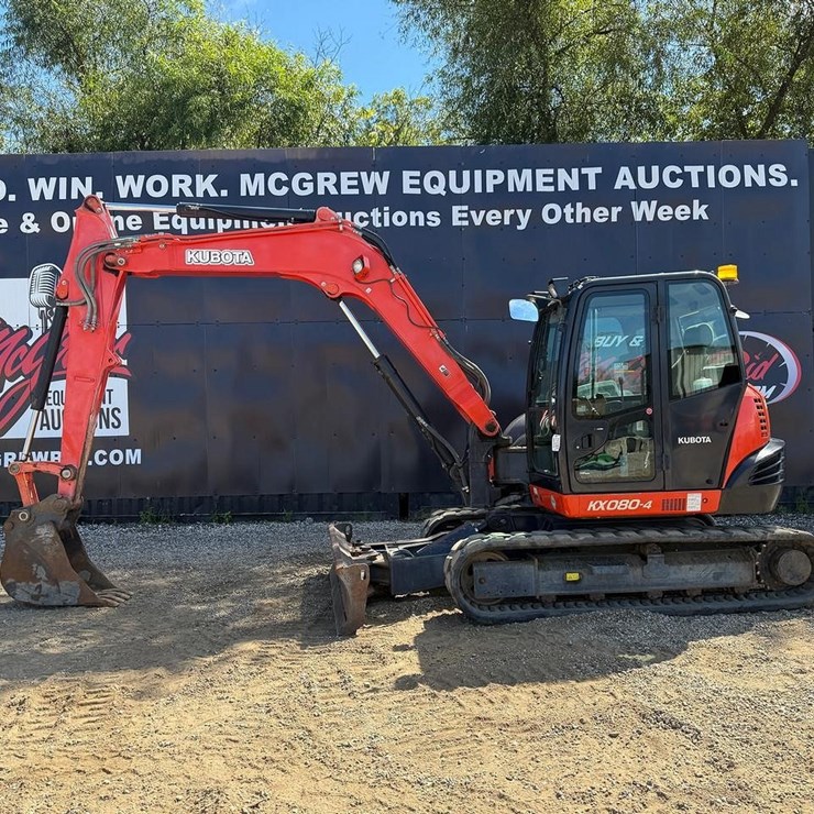 2014 KUBOTA KX080-4