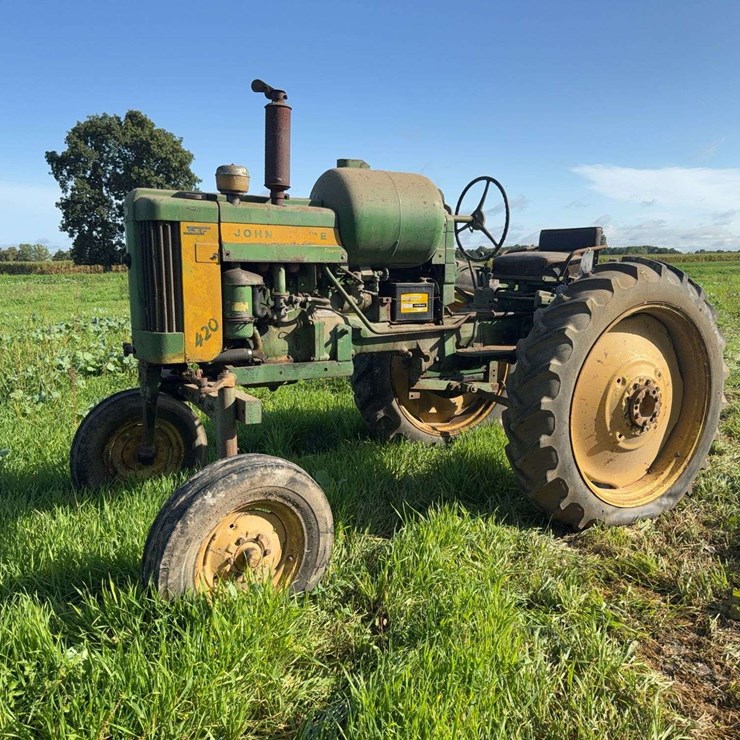 JOHN DEERE 420