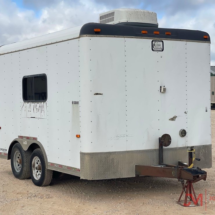 2012 CARGO CRAFT 13' T/A WORK SHOP TRAILER
