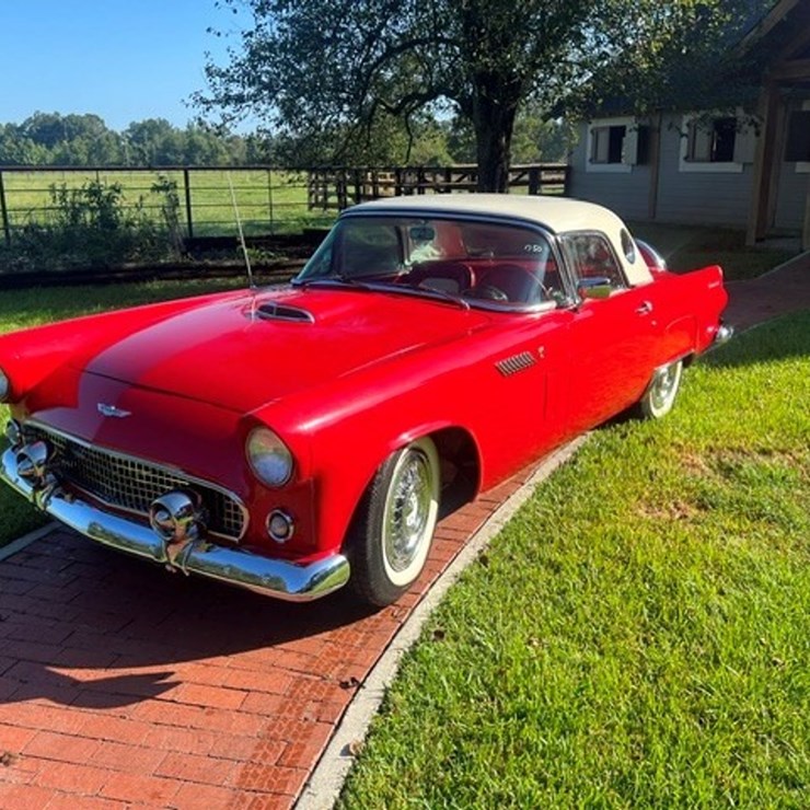 #1067 • Offered at No Reserve | 1956 FORD THUNDERBIRD HARDTOP CONVERTIBLE