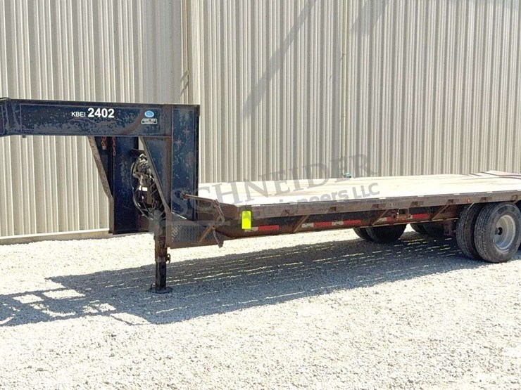 1995-starlite-24'-flatbed-gooseneck-trailer-image-2