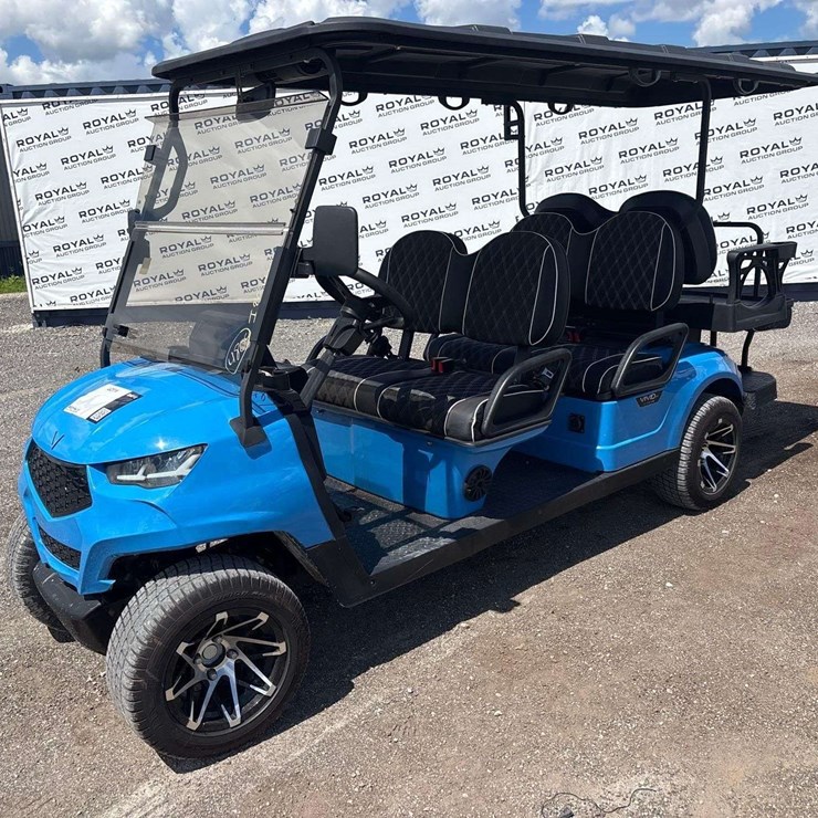 2024 Vivid EV 6 Person Electric Cart