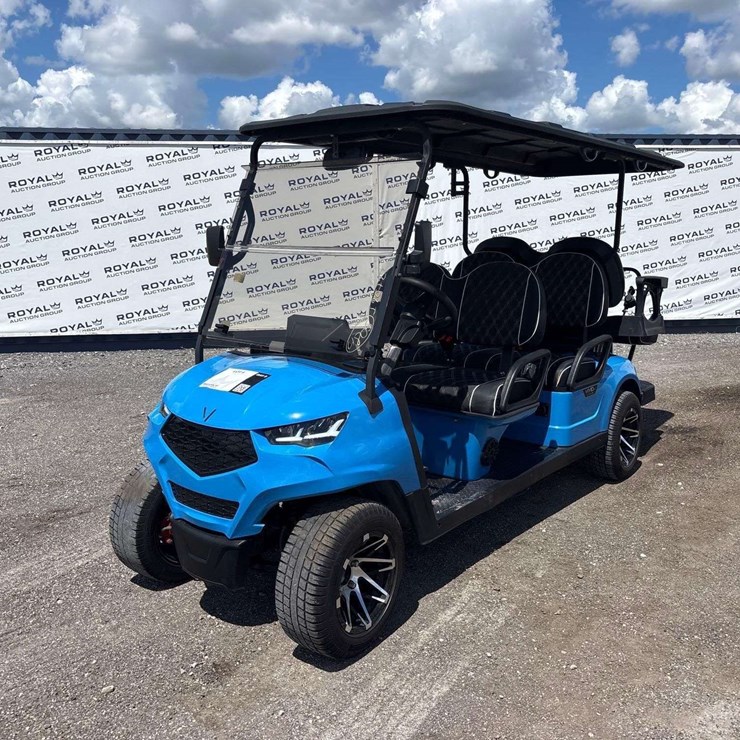 2024 Vivid EV 6 Person Electric Cart
