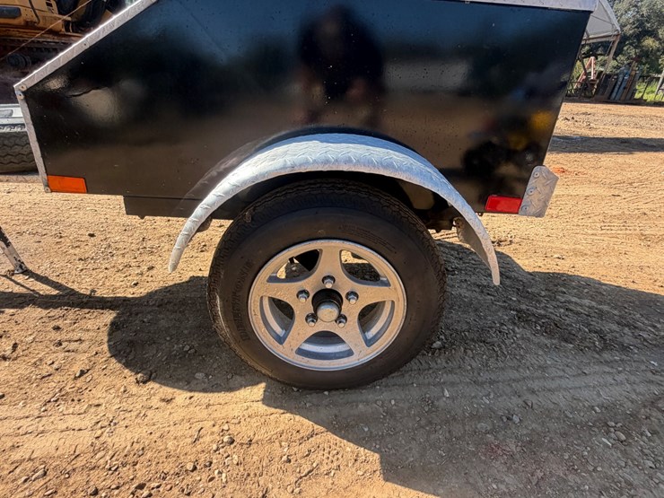 #1076-•-offered-at-no-reserve-|-2014-tow-behind-motorcycle-cargo-trailer-image-11