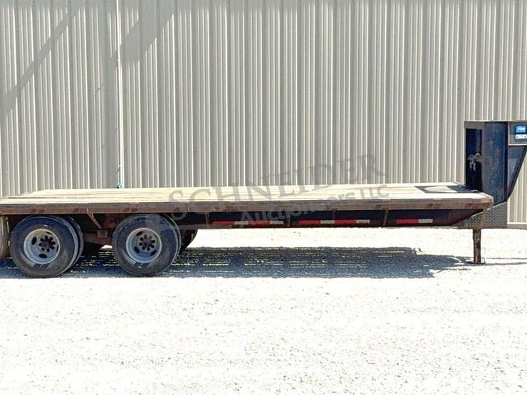 1995-starlite-24'-flatbed-gooseneck-trailer-image-3