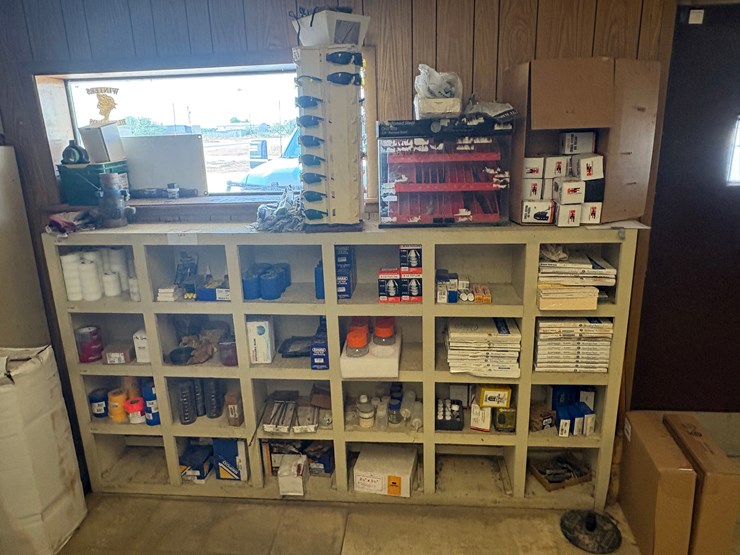 18-bin-shelf-w/-contents-image-1
