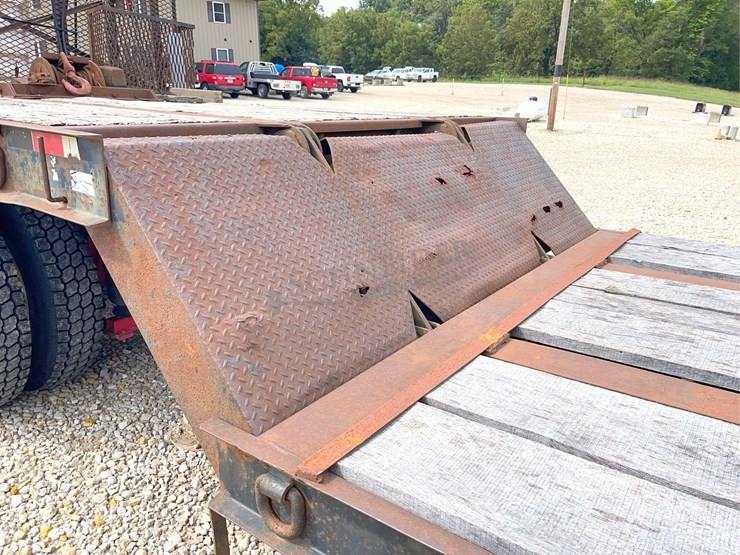 1997-trail-eze-dlx35tc53-53'-traveling-axle-flatbed-trailer-image-15