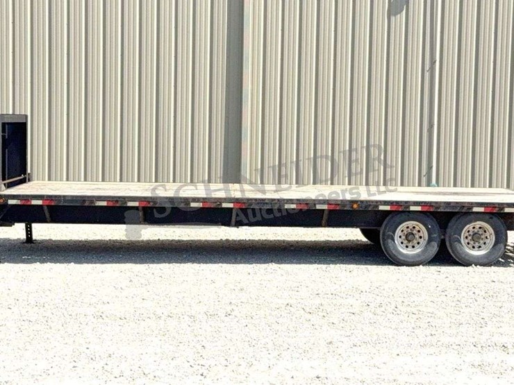 2014-trailerman-29'-flatbed-gooseneck-trailer-image-4