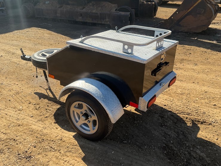 #1076-•-offered-at-no-reserve-|-2014-tow-behind-motorcycle-cargo-trailer-image-1