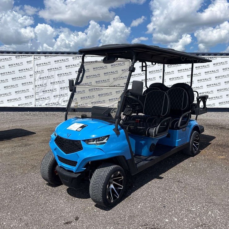 2024 Vivid EV 6 Person Electric Cart