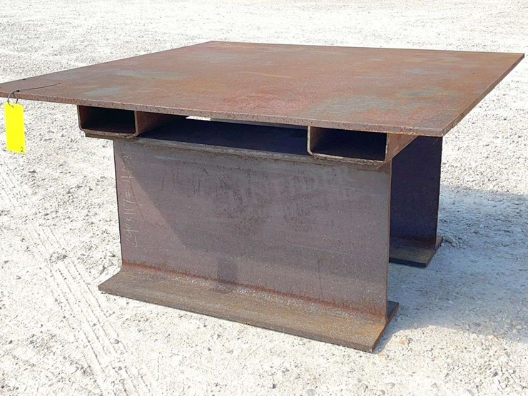 5'x62"-steel-work-table-w/-5/8"-top-image-2
